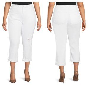 NWT Terra & Sky Women's Plus Size Slim Boyfriend Jeans Size 24W